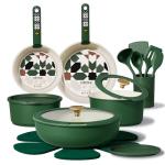 CAROTE 21-Piece Non-Stick Ceramic Cookware Set