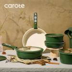 CAROTE 21-Piece Non-Stick Ceramic Cookware Set