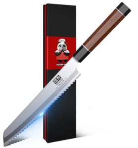 SHAN ZU 8 Inch Japanese High Carbon Bread Knife