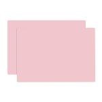 YACEYACE Pink Silicone Placemats - 2 Pack