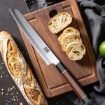 SHAN ZU 8 Inch Japanese High Carbon Bread Knife