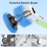 Kolagan Cordless Electric Spin Scrubber with Extensions