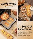 200 Unbleached Parchment Paper Sheets for Baking