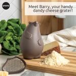 Barry The Bear Cheese Grater - Fun, Stainless Steel