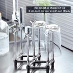 Marbrasse Retractable Cup Drying Rack and Drainer
