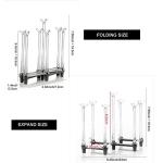 Marbrasse Retractable Cup Drying Rack and Drainer