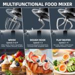 6.5Qt Kitchen Stand Mixer with Tilt-Head