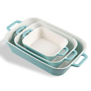 Sweejar Ceramic Casserole Dish Set 9x13