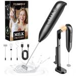 Dynooper Rechargeable Handheld Milk Frother - 3 Speeds
