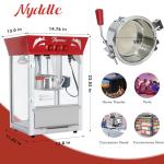 12 Ounce Commercial Popcorn Maker Machine