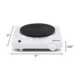 Elite Gourmet Single Cast Iron Electric Hot Plate