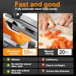 Manual Frozen Meat Slicer and Vegetable Cutter