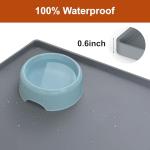 Extra Thick Waterproof Silicone Pet Food Mat