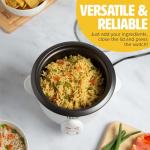 Mini Rice Cooker with Nonstick Bowl and Keep Warm
