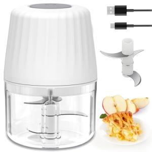 Cordless Mini Garlic Chopper, Portable Electric Grinder