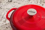 Lodge 3 Quart Enameled Cast Iron Dutch Oven