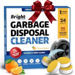 Citrus Garbage Disposal Cleaner Tablets - 24 Pack