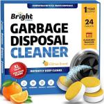 Citrus Garbage Disposal Cleaner Tablets - 24 Pack