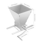 Hopper Grain Mill Grinder for Home Brewing