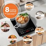 Portable 1800W Induction Cooktop with Touch Control