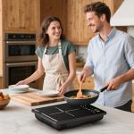 Portable 1800W Induction Cooktop with Touch Control