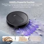 MONSGA Robot Vacuum with Powerful 4000Pa Suction