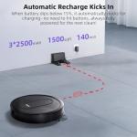 MONSGA Robot Vacuum with Powerful 4000Pa Suction