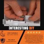 Upgrade (2 Pcs) MHY62044106 Refrigerator Door Spring Replace MHY62044104 MHY62044103 Flapper Door Spring Compatible With LG Kenmore Electronics Refrigerator LFX25976ST LFX28978ST LFX28968SB LFX28968ST