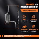 Upgrade (2 Pcs) MHY62044106 Refrigerator Door Spring Replace MHY62044104 MHY62044103 Flapper Door Spring Compatible With LG Kenmore Electronics Refrigerator LFX25976ST LFX28978ST LFX28968SB LFX28968ST