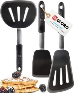 DI ORO Chef Series Silicone Spatula Set (3-Piece)