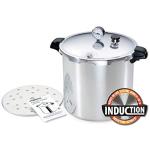 Presto 23-Quart Induction Pressure Canner - Silver