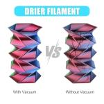 AMOLEN 3D Printer Filament 66PCS Storage Bags Vacuum Kit, Filament Bags Storage Spool Sealing 30 Bags with Two Sizes, Dust Proof Humidity Resistant for Keeping Filament Dry