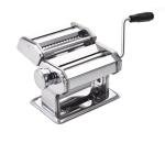 Pasta Maker Machine, Manual Pasta Makers 9 Adjustable Thickness Settings, Noodles Maker with Aluminum Alloy Rollers and Cutter for Spaghetti, Fettuccini, Lasagna, Dumpling Skins (with Brush)