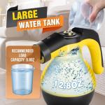 Steam Cleaner, Pressurized Handheld Steam Cleaner for Home, Multi-Surface Steamer for Cleaning with Safety Lock, Portable Cleaning Steamer for Kitchen, Bathroom, Car, Grout, Upholstery and Clothes