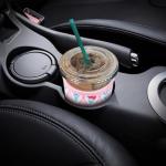 YR Reusable Neoprene Insulator Sleeve for Iced Coffee Cups, 3 Pack Coffee Coolies sleeves for Iced & Hot Drinks, Cold Beverage Cooler Compatible with Starbucks Coffee and More (Diamond Flower)