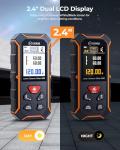 CIGMAN Dual Laser Measuring Tool with LCD Display