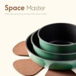 CAROTE 15-Piece Nonstick Pots and Pans Set