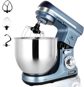 MURENKING 6-Qt Professional Stand Mixer with Timer