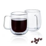 Double Wall Glass Espresso Cups - Set of 2