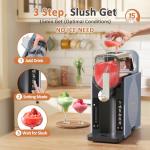 WIZAURA Slushie and Soft Serve Machine