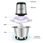 HOMEASY Electric Meat Grinder and Food Processor