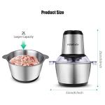HOMEASY Electric Meat Grinder and Food Processor