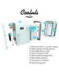 Cooluli 10L Mini Fridge for Food and Drinks