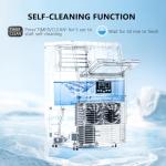 Compact Ice Machine for Businesses - 66Lbs/24H