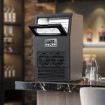 Compact Ice Machine for Businesses - 66Lbs/24H