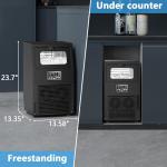 Compact Ice Machine for Businesses - 66Lbs/24H
