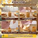 Peanut Butter Stirrer Kit with Spill-Resistant Lid