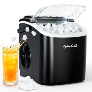 Portable Ice Maker - Fast 6 Min Ice Production