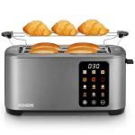 Touch Screen 4-Slice Stainless Steel Toaster