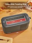 Touch Screen 4-Slice Stainless Steel Toaster